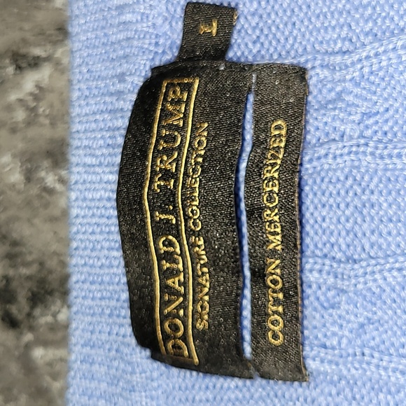 Donald J Trump signature collection. 💯 mercerized cotton crewneck. Men's Large. - Picture 2 of 15